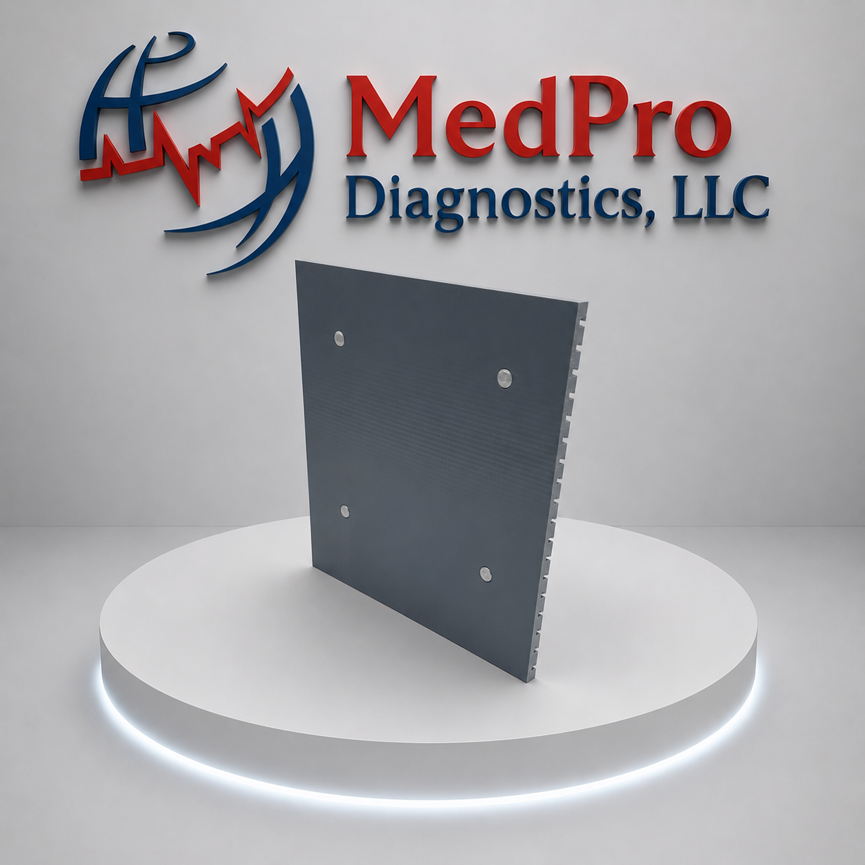 MedPro Standalone Glass Slide Holder (140-Count Capacity)
