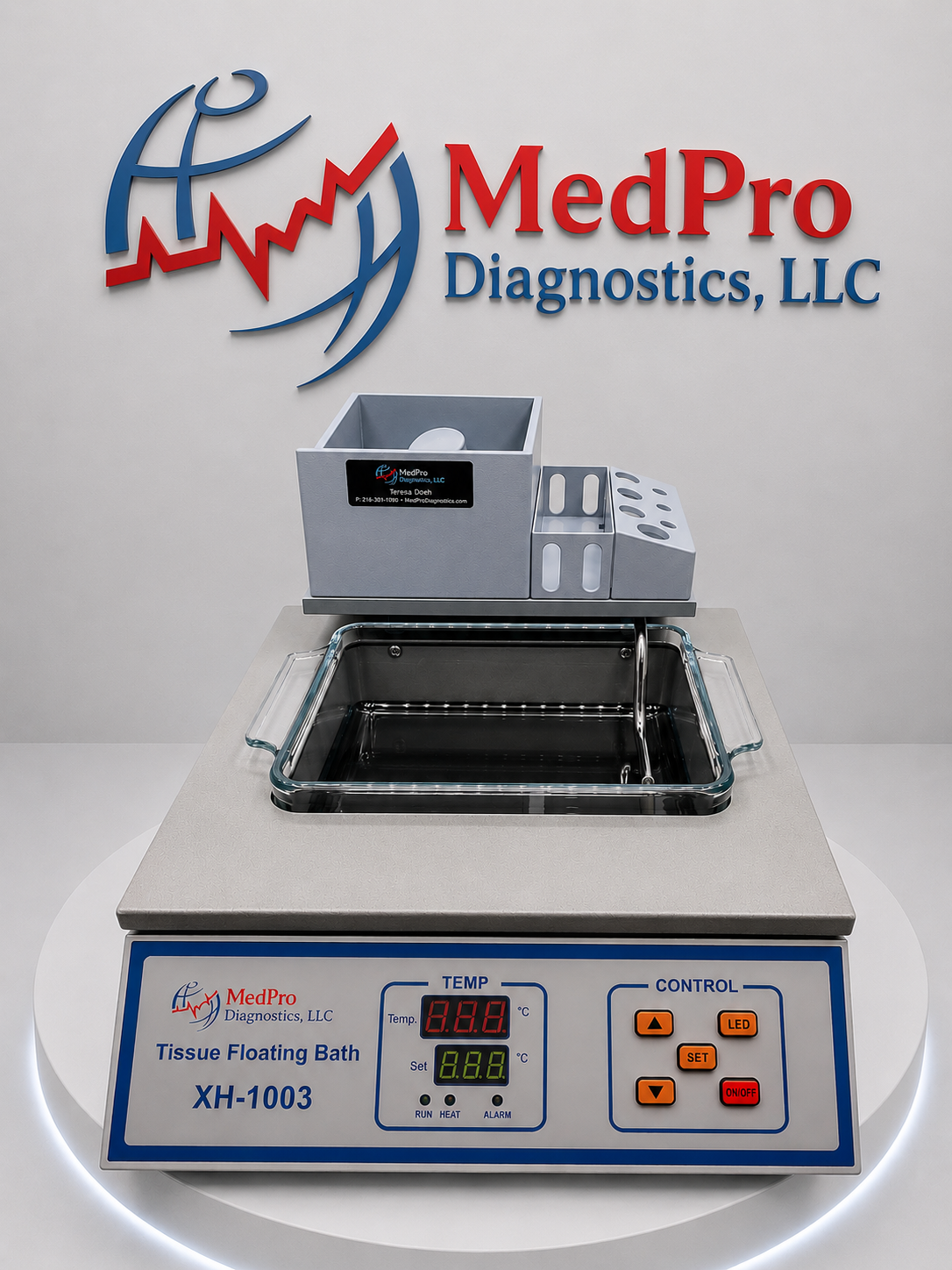 MedPro Water Bath Organizational Tray Preset 1