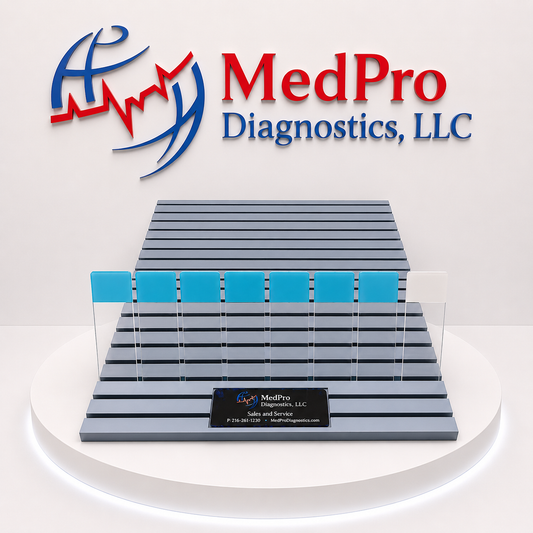 MedPro Standalone Glass Slide Holder (140-Count Capacity)