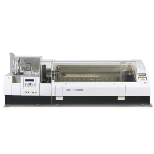 Leica ST5010 Automated Slide Stainer + CV5030 Coverslipper